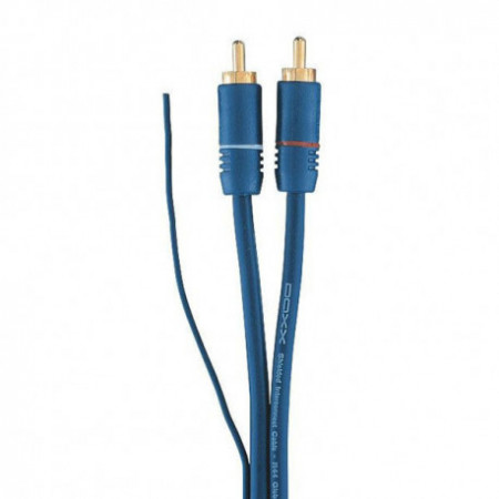 Кабель аудио 2RCA - 2RCA DAXX R44-11 (1,1 м)