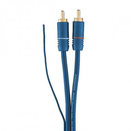 Кабель аудио 2RCA - 2RCA DAXX R44-11 (1,1 м)